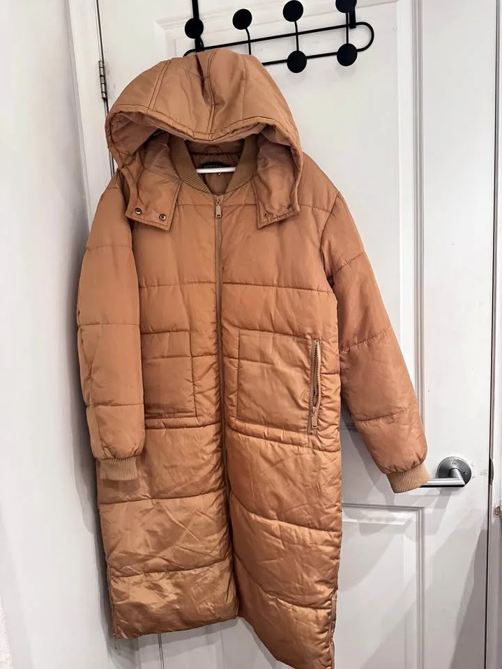 PRETTYLITTLETHING Long Puffer Jacket