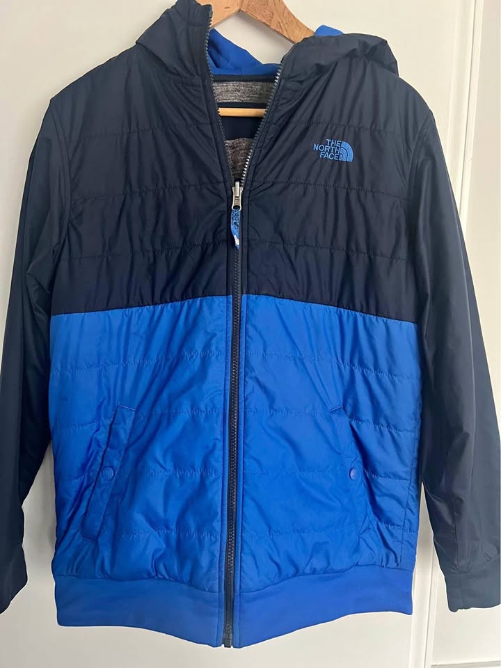 North face reversible jacket