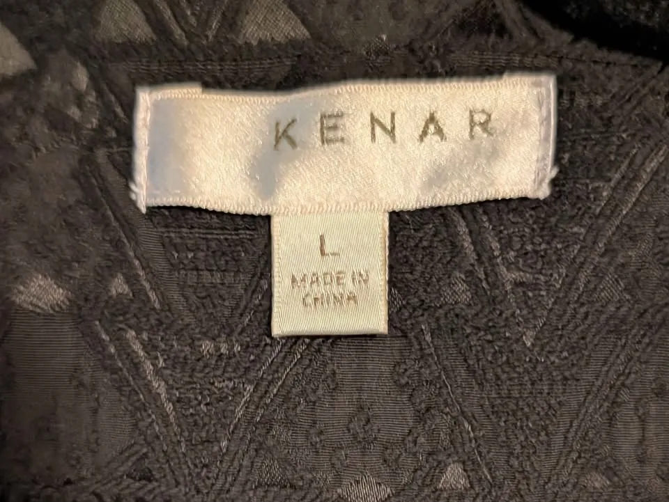 Women's Black Textured Open Front Blazer/Jacket- large image indicator(3)