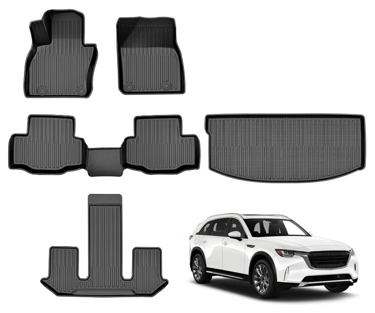 Floor mats & cargo liner for 2024+ Mazda CX-90