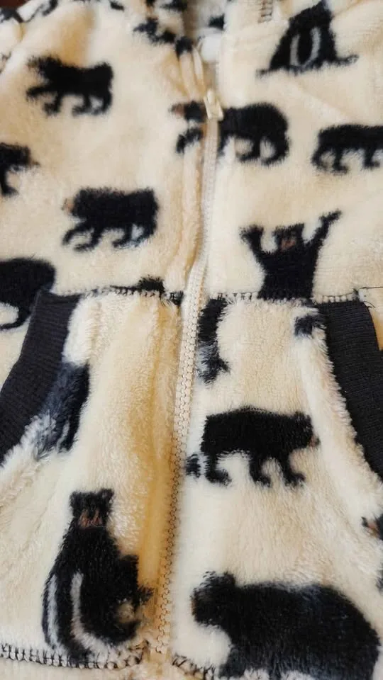 BN fleece jumpsuit 6-12 months - Hatley image indicator(2)