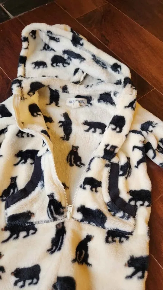 BN fleece jumpsuit 6-12 months - Hatley image indicator(4)