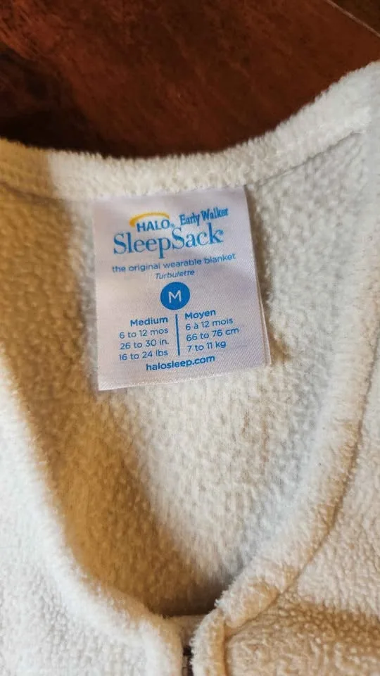 Halo Early Walker Sleep Sack Size M (6-12 months) image indicator(3)