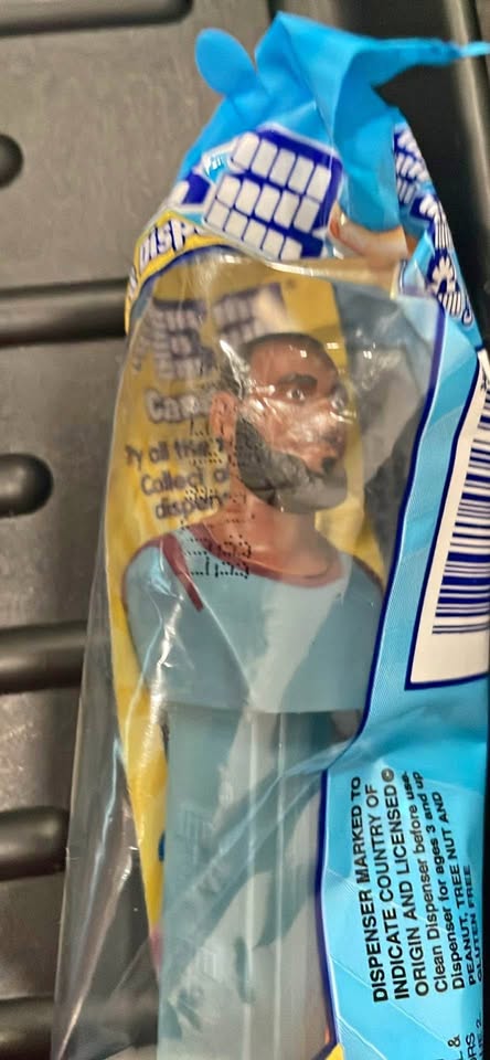 Lebron James Pez Dispenser - Still in Packaging