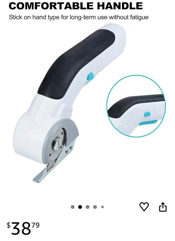 🎀 6V Cordless Electric Tailoring Cutting Machine Cloth Cutter Ca