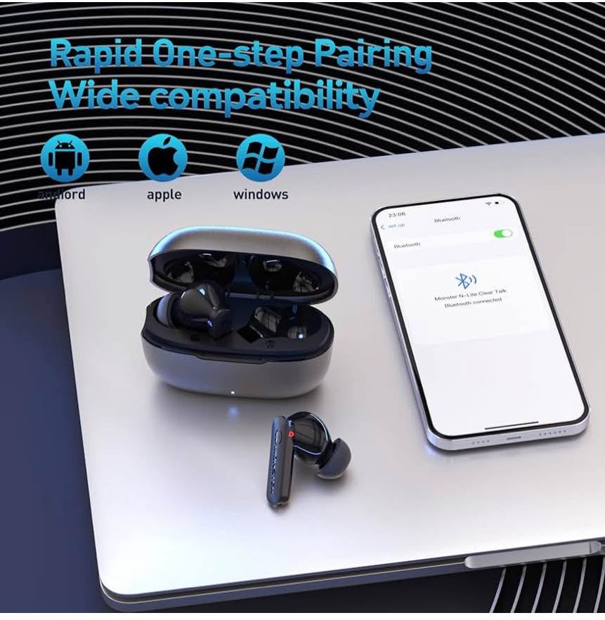 🎁Holiday Gift Picks 🎁 Monster N-Lite Wireless Earbuds - photo 3