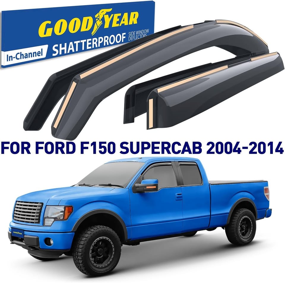 Goodyear in-Channel Rain Fuard Ford F150 2015-2020 SuperCab - photo 2