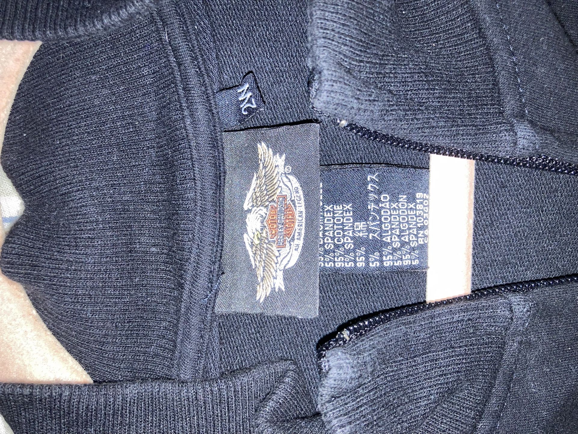 Women’s Harley Davidson Black Jacket With Pants - photo 3