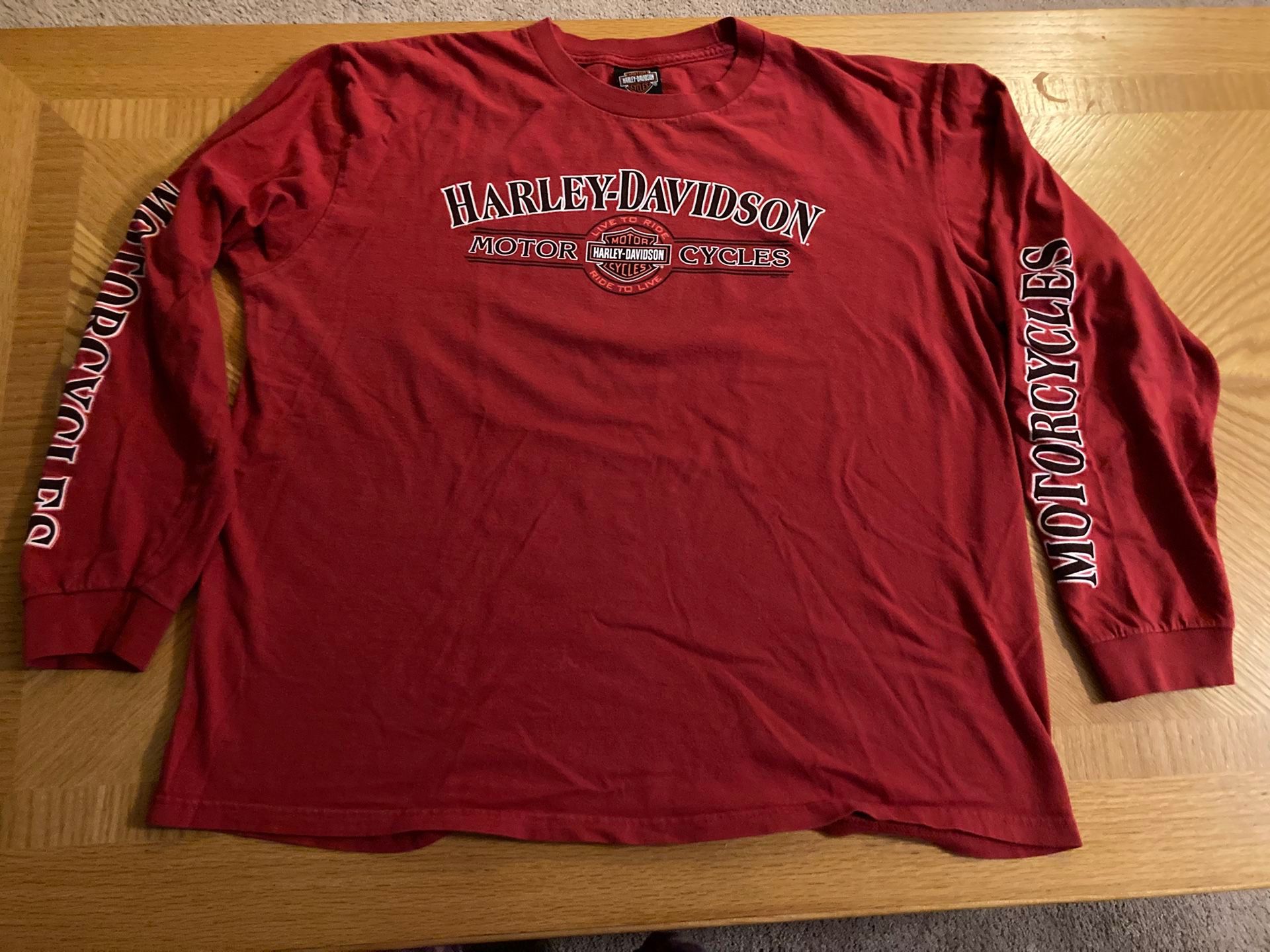 Harley Davidson Long Sleeve T-shirts - photo 3