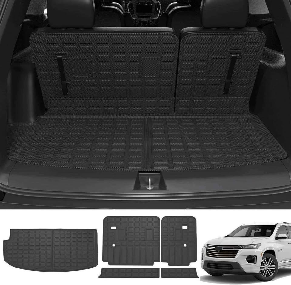 Chevy Traverse Trunk Cargo Mat with Backrest Mat - photo 3