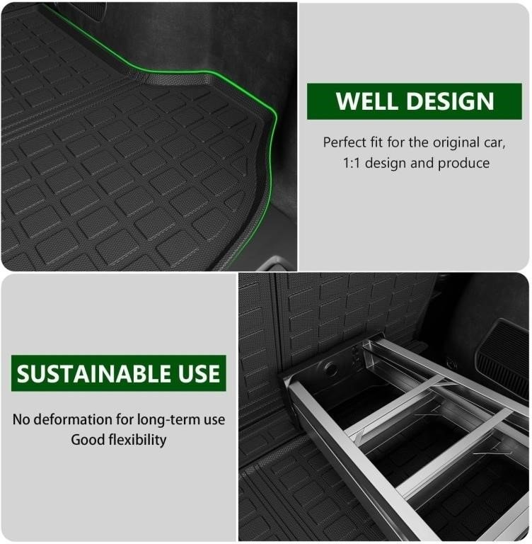 Jeep Grand Cherokee Full Cargo Mat and Seatback Mats - photo 2