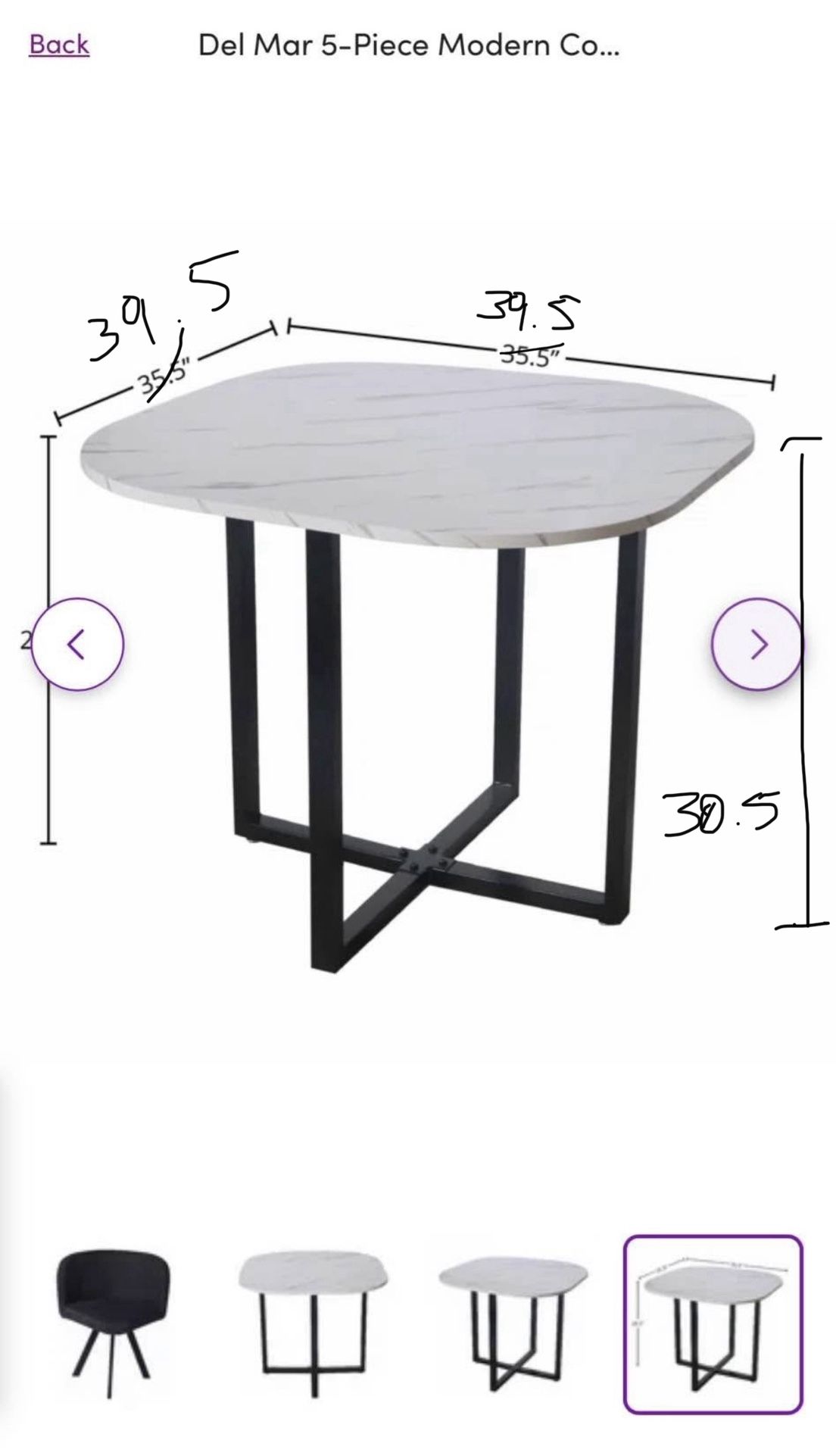 4 Person Table