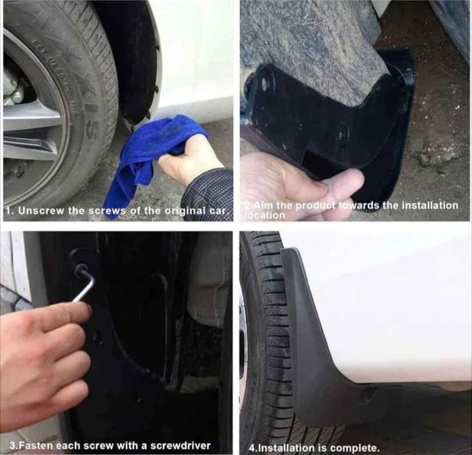 Dodge Ram 1500 Mud Flaps / Splash Guard (new) - photo 2