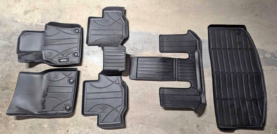 2024-2025 Mazda CX90 Rigid All Weather Floor and Cargo Mats