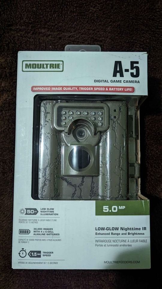 New Trail Camera - Moultrie A5 Low Glow Game Camera - photo 4