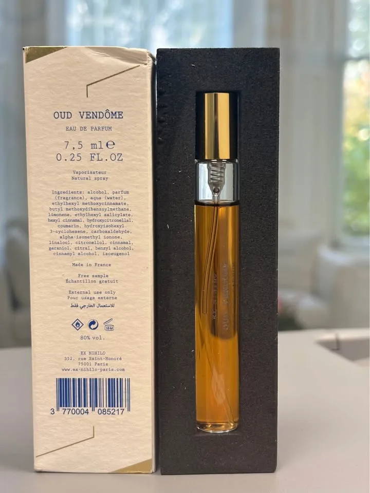 ✨ Ex Nihilo Oud Vendôme Luxury Travel Spray – 7.5ml/10ml image indicator(2)
