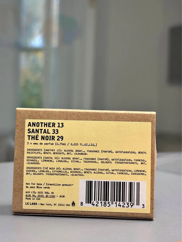 LE LABO Discovery Set (3 x 0.75ml) | Another 13, Santal 33, Thé thumbnail