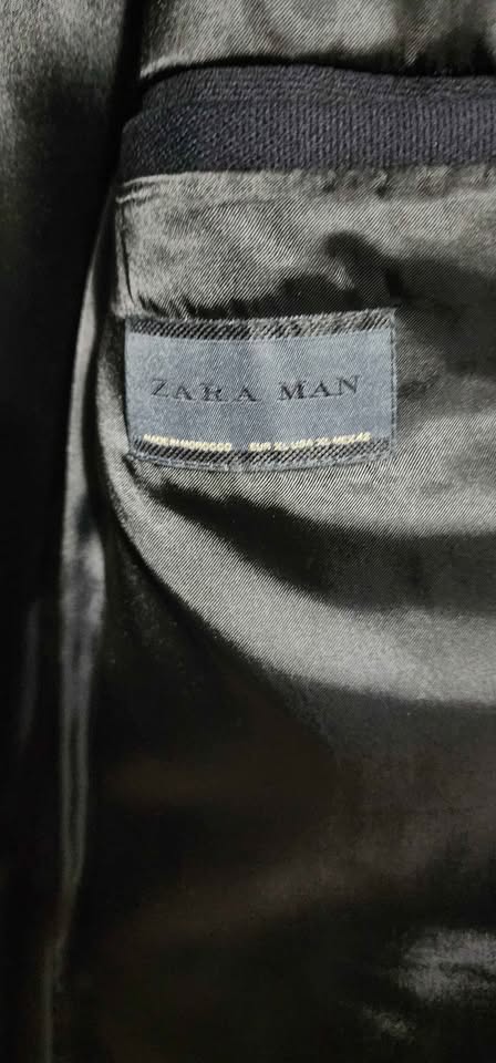 ZARA MAN Winter/Fall Coat – Size XL (Blue Color) - photo 4