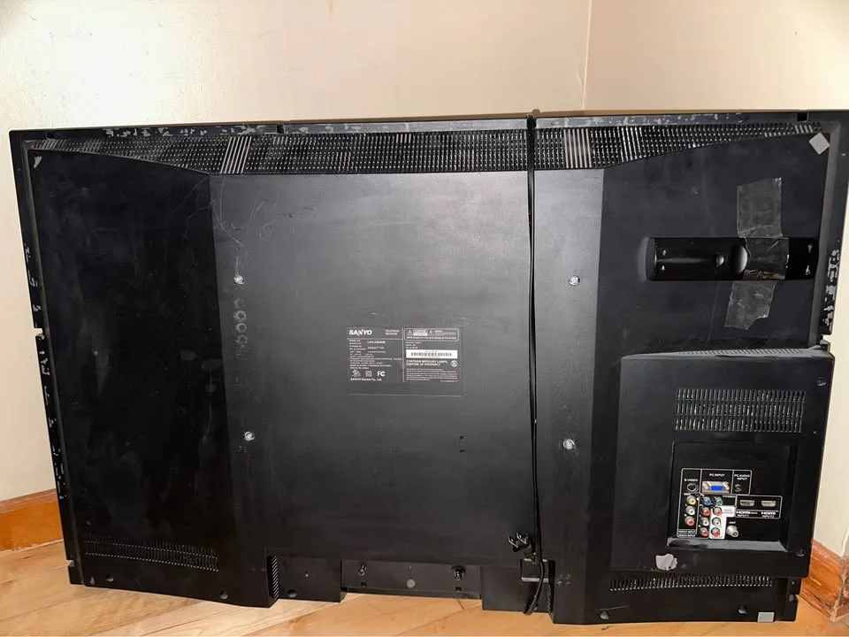 Sanyo 42” Television (TV) with Remote and Stand! image indicator(2)