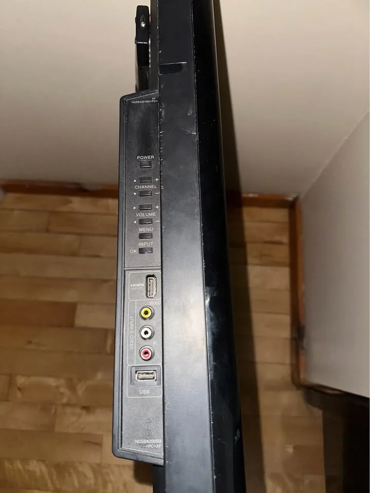 Sanyo 42” Television (TV) with Remote and Stand! image indicator(5)