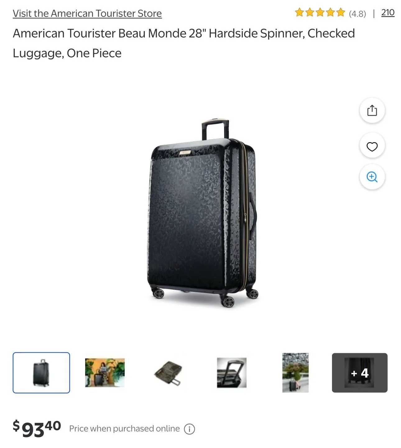 Suitcase 28" American Tourister Beau Monde image indicator(4)