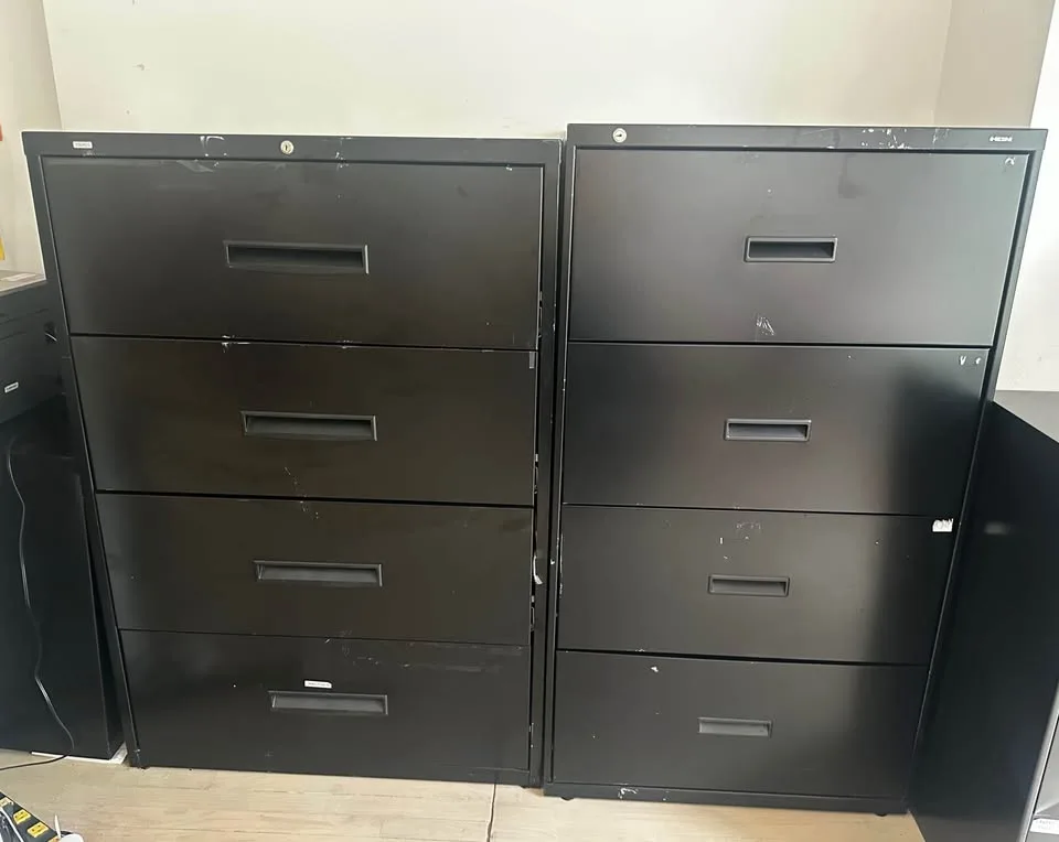 Large Black Aluminum file cabinet image indicator(3)