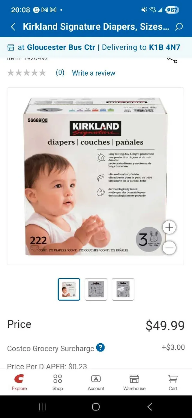 Kirkland Diapers