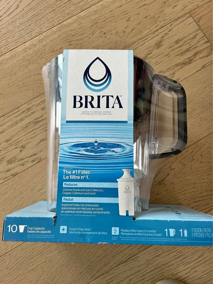 New Brita 10 cup filter pitcher