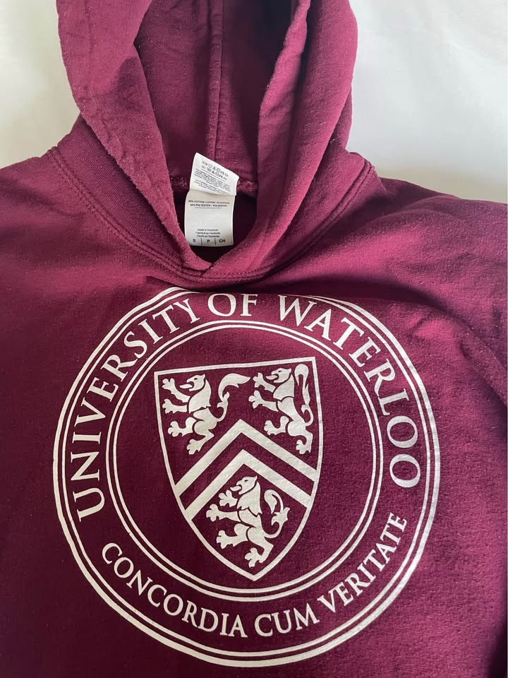 Fleece hoodie university of Waterloo - photo 2