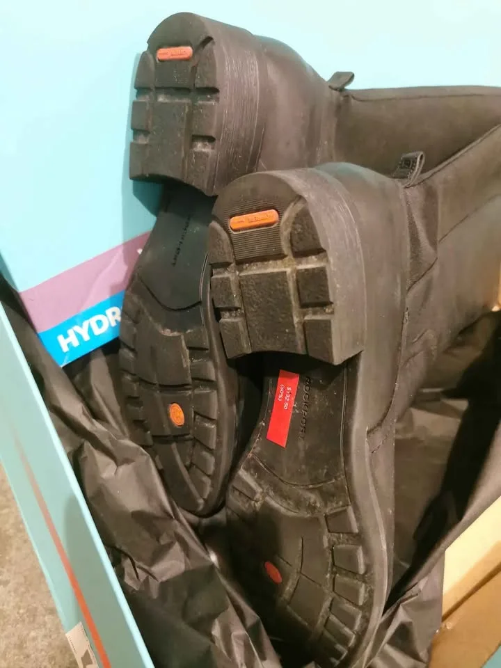 Rockport Women's 6.5 Wide Calf Waterproof Leather Boots image indicator(7)