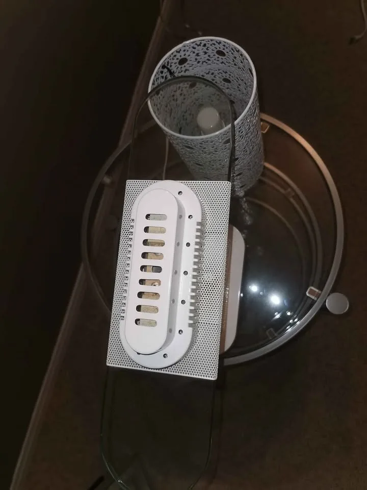 2 White Lamps: Banker, Desk Laser Cut Shade image indicator(3)