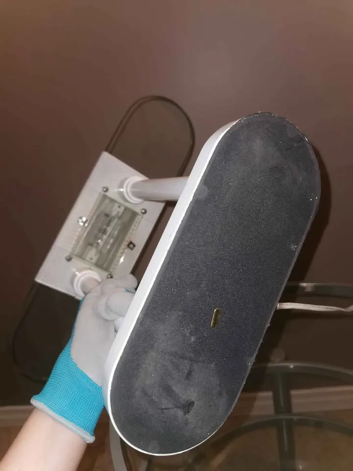 2 White Lamps: Banker, Desk Laser Cut Shade image indicator(5)