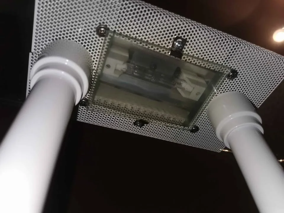 2 White Lamps: Banker, Desk Laser Cut Shade image indicator(6)