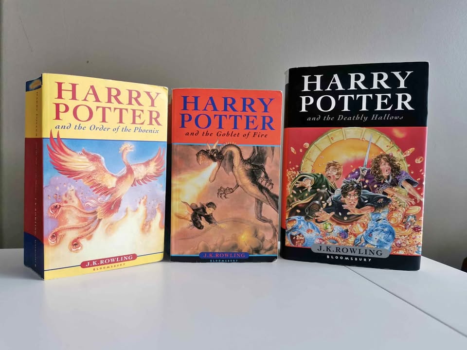 3 Harry Potter Books