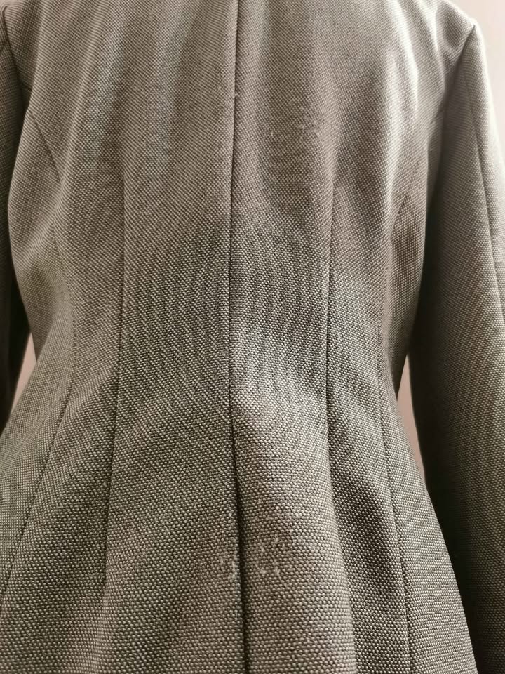 Size 10 Boucle Grey Blazer - photo 4