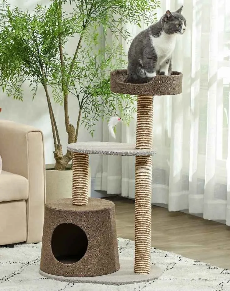 Cat tree condo scratching post