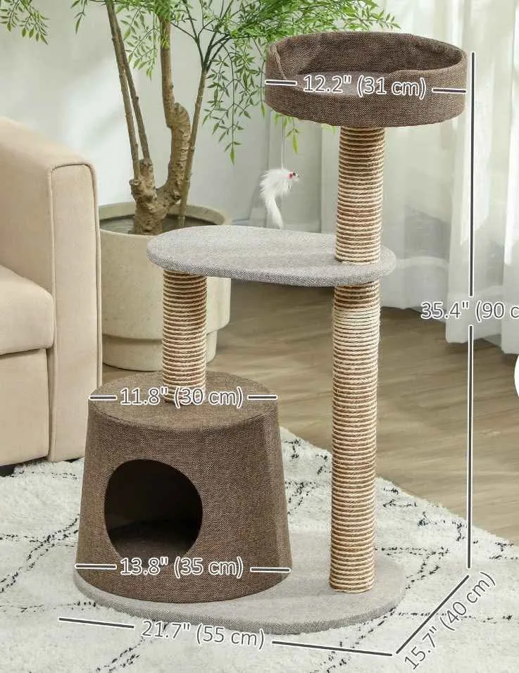 Cat tree condo scratching post image indicator(2)