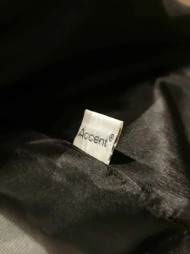 Black Jacquard Size L Women's Blazer Suit Jacket image indicator(8)