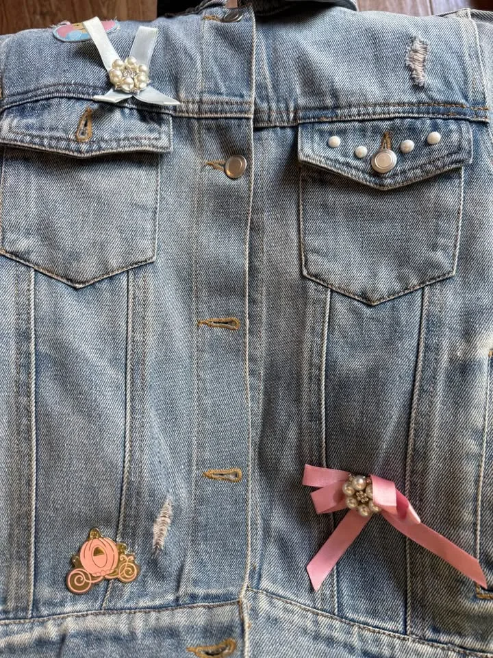 Disney Cinderella Denim kids Jacket image indicator(3)