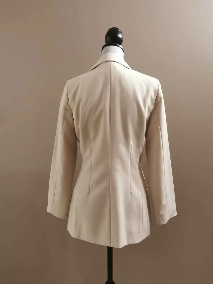 Signature Size 10 Yellow Suit Blazer Jacket image indicator(3)