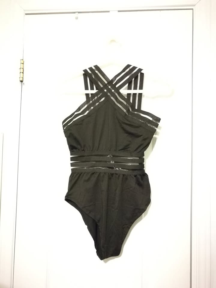 NWOT Size S One Piece Illusion Swimsuit - photo 2