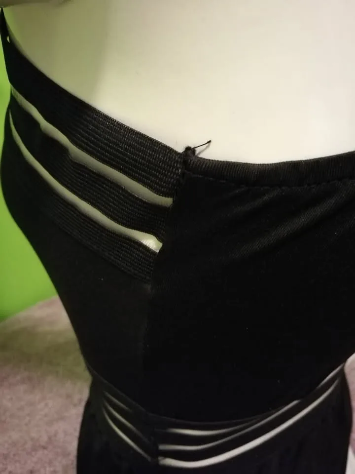 NWOT Size S One Piece Illusion Swimsuit image indicator(3)