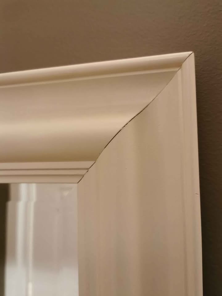 Cream Framed Accent Vanity Mirror - photo 3