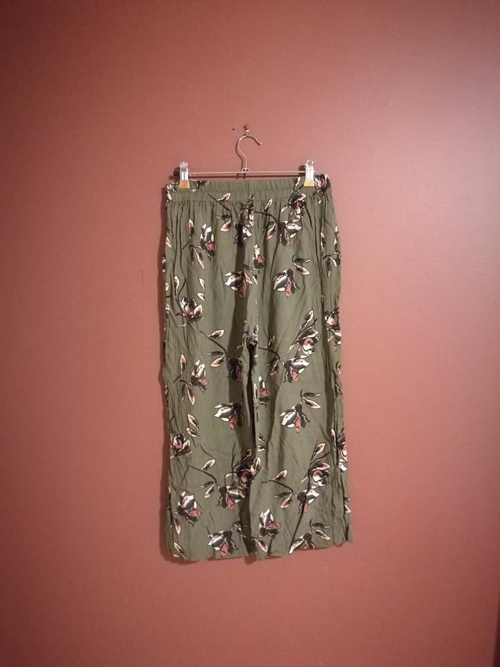 M 100% Viscose Set Culottes Cami Floral Print - photo 2