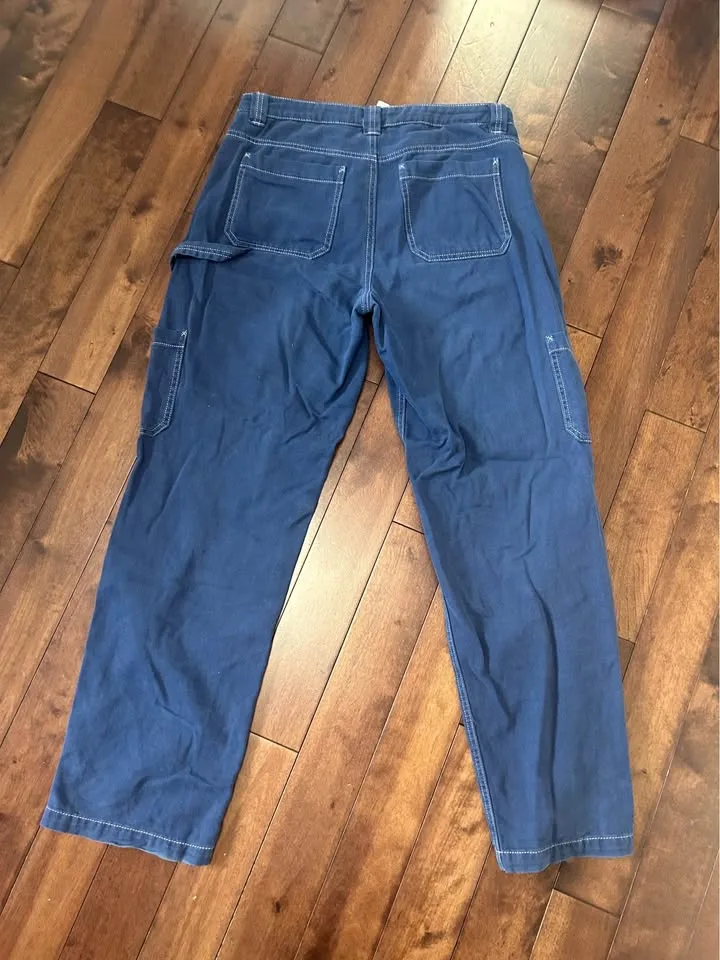 Blue Garage Cargo Pants image indicator(2)