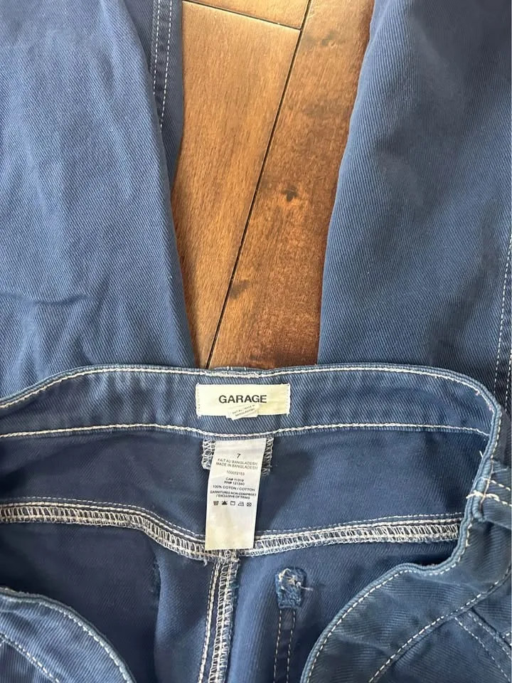 Blue Garage Cargo Pants image indicator(3)