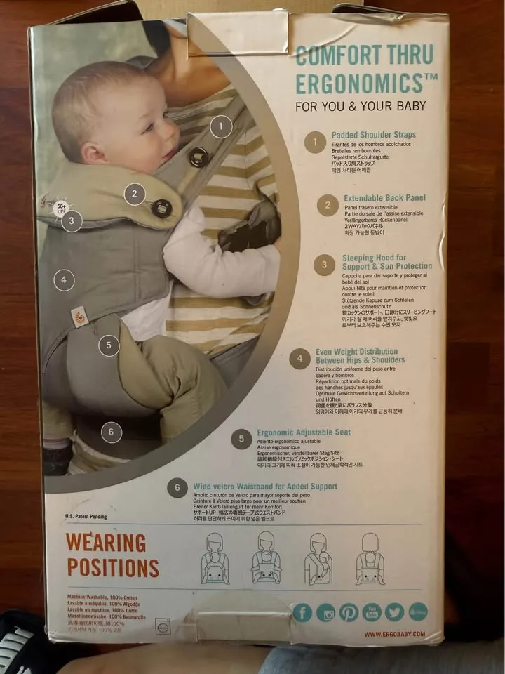 Ergobaby 360 Baby Carrier image indicator(2)