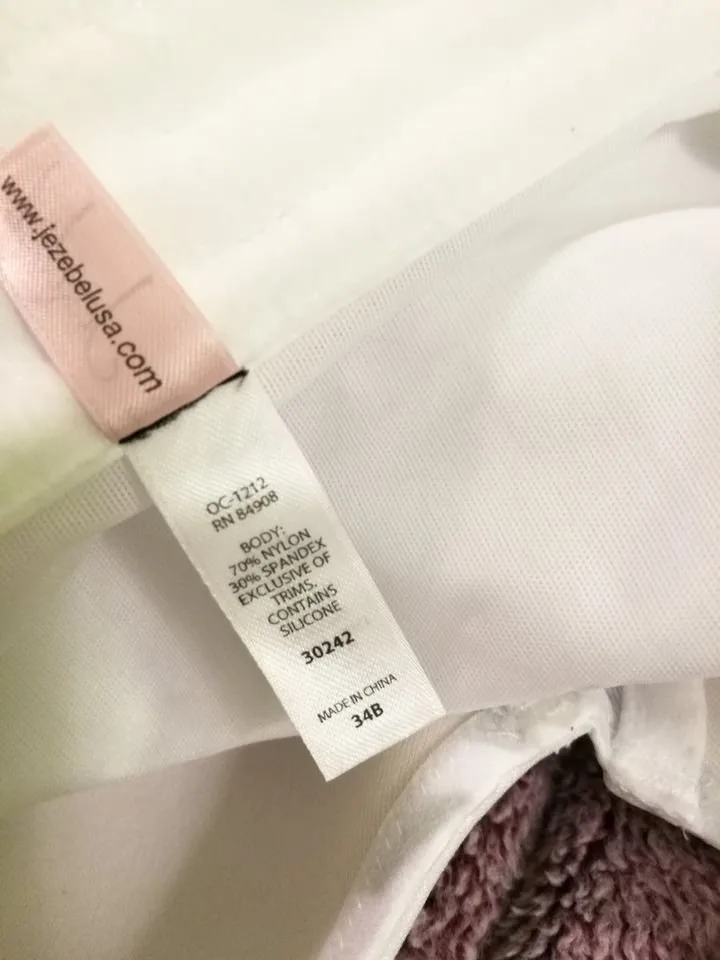 NWOT 34B Bustier Longline Bra for Wedding etc. image indicator(4)