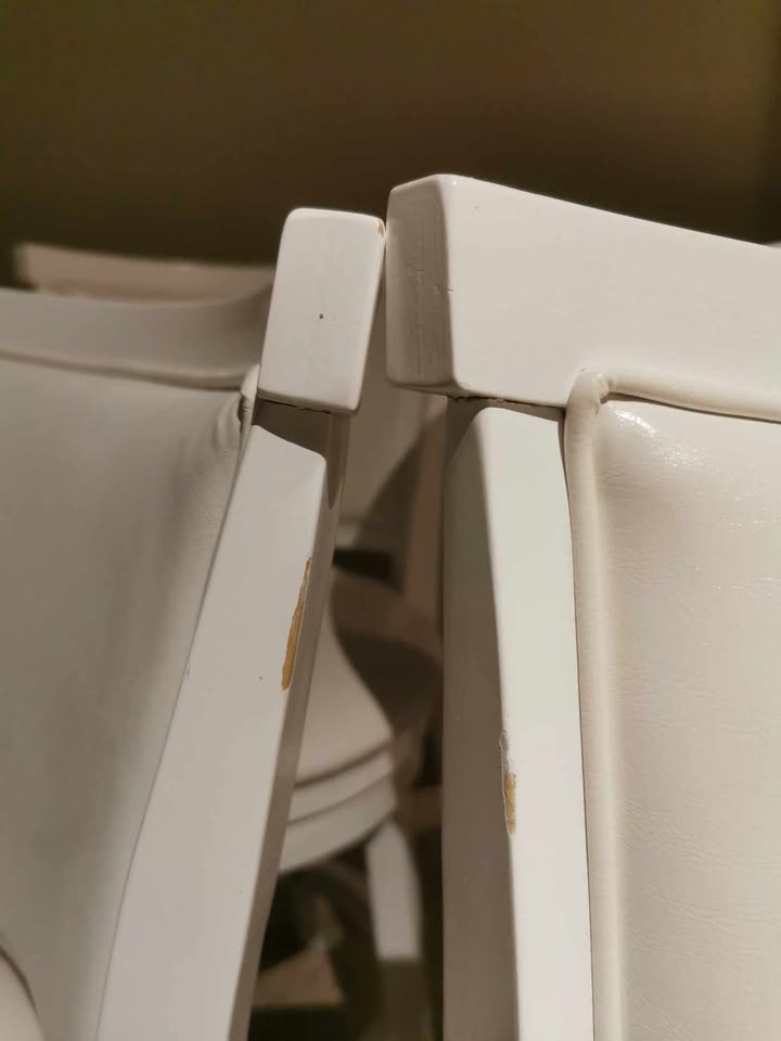 4 Swivel Counter Stool Solid Wood Frame - photo 2
