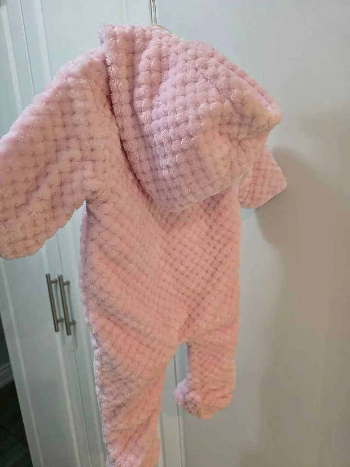 *New*Baby 3_6M winter snow overall/Romper/jacket/onsie image indicator(3)